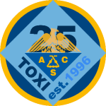 The TOXI anniversary sticker was designed by Caroline Germeaux.